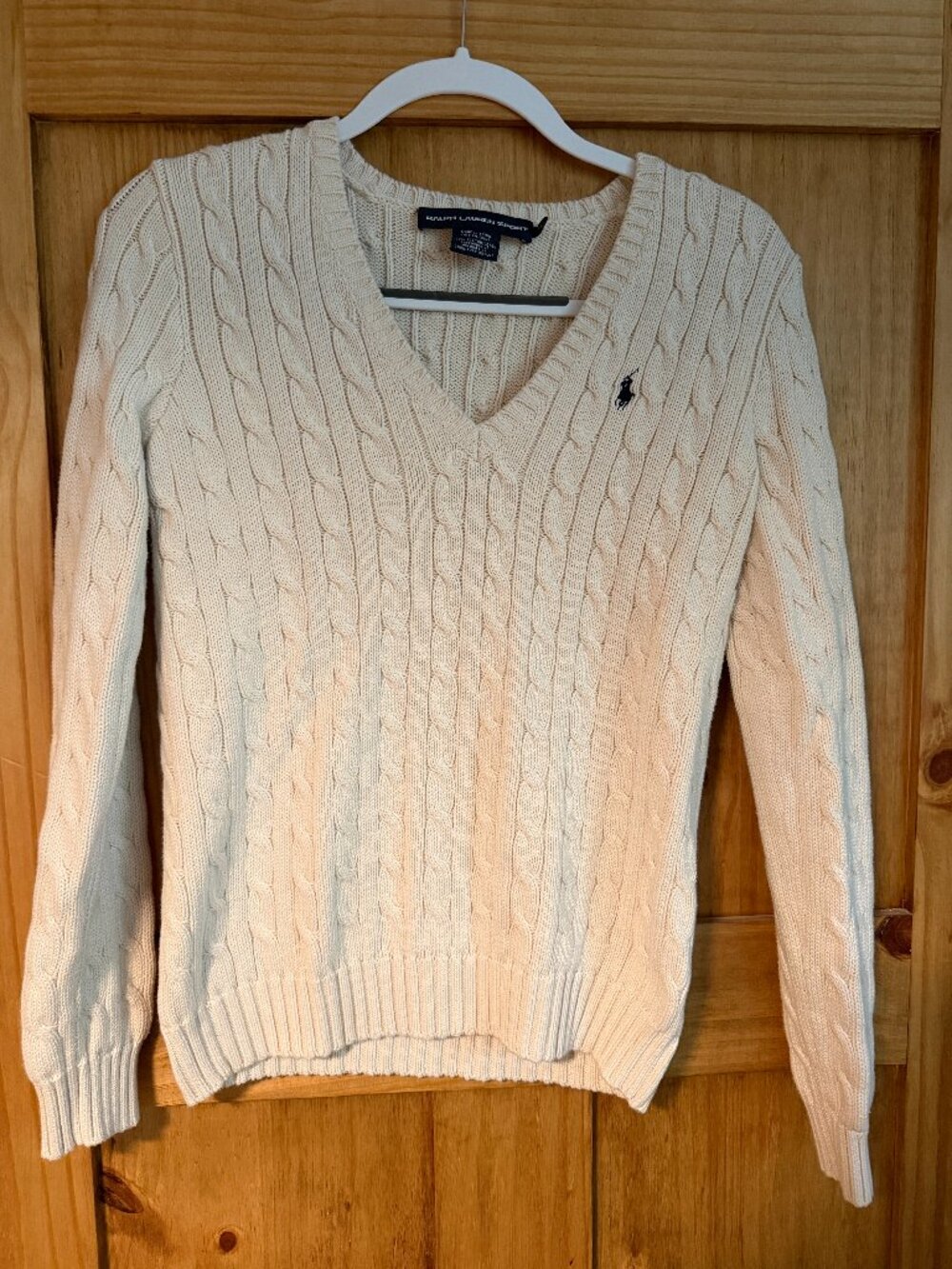 Women's Sweater - Ralph Lauren - V-Neck - Medium